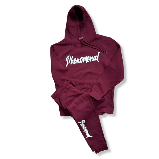 Burgundy Phenomenal Sweatsuit